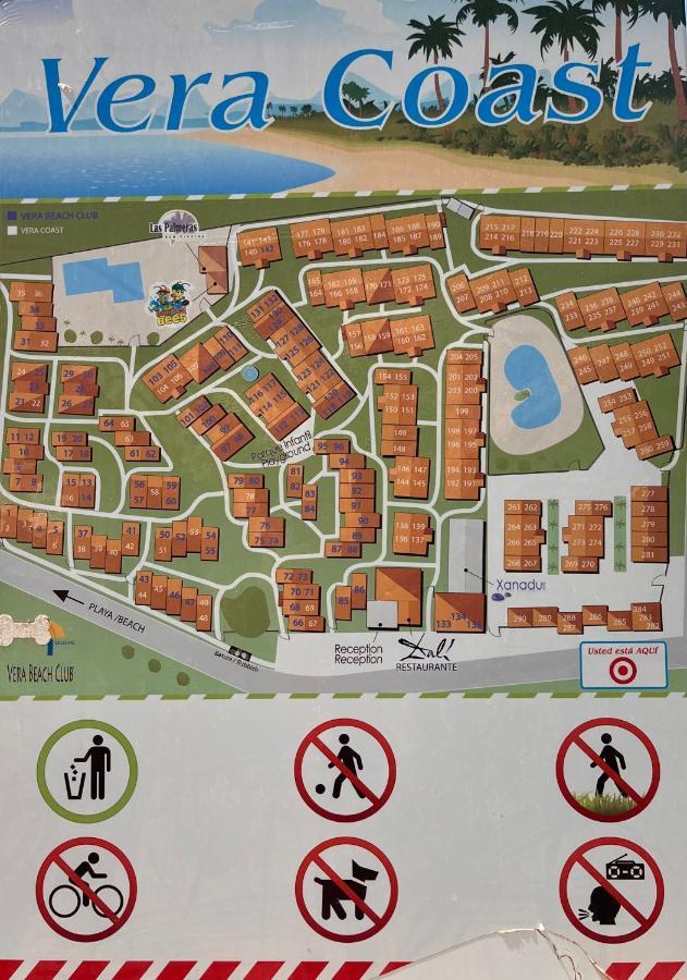 Apartamento Oasis Playas de Vera Ngoại thất bức ảnh